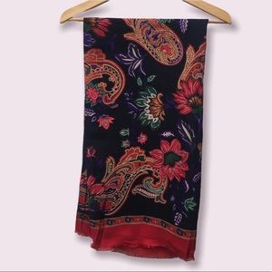 Vintage square scarf